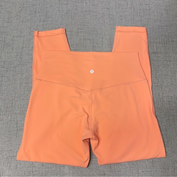 Lululemon Align High Rise Pants Leggings Sunny Coral 10 NWT - Picture 6 of 12